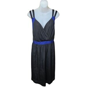 Torrid Womens Cocktail Party Dress Size 24 Gala Glam‎ Event Chic Black Blue NWT